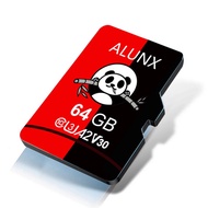 Alunx 100% Micro TF SD Card ของแท้256G U3 128GB 64GB การ์ดหน่วยความจำ32GB แฟลชคลาส10รองรับโทรศัพท์มือถือ UAV compatib