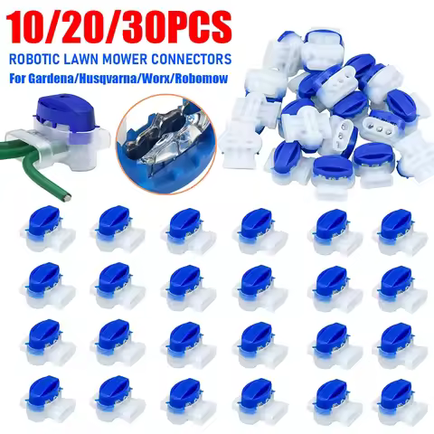 Mowing Robot Clamps Waterproof Connector/Connection Clamps Without Stripping for Gardena/Husqvarna/W