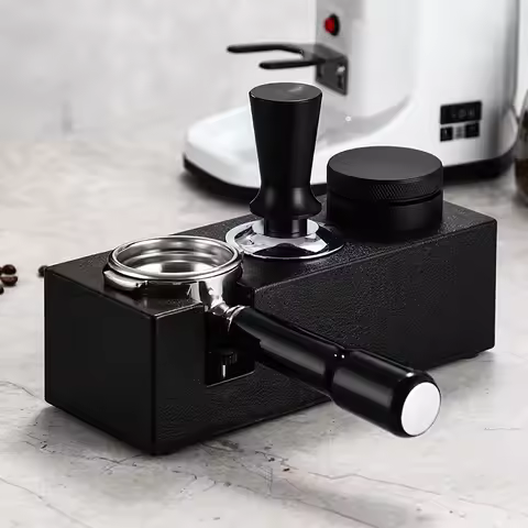 Coffee Tamping Station Distributor Tamper Set For 51mm 53/54mm 58mm Espresso Portafilter Coffee Tamp