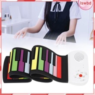 [lswbd] 49 Key Roll up Piano Roll up Keyboard Piano for Living Room Home Boys Girls