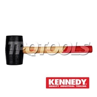 Rubber Hammer With Wooden Handle Size 42 Mm.(8oz) Total Length 280mm. KEN525-9120K "KENNEDY" Authent