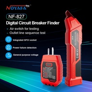 NOYAFA NF-827 Circuit Breaker Finder Tool, 90-120V AC Circuit Breaker Finder with Tool Bag