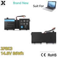 New   0KJ2PX 0G33TT 2F8K3 Laptop Battery For Dell Alienware 17 R1 17X M17X-R5 18 R1 18X M18X-R3 Seri