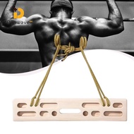 Dynwave Rock Climbing Hangboard Bouldering Professional Wooden Fitness Gym Equipment, Pull up Bar, H