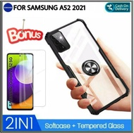 Case Samsung A52 Soft Hard TPU Transparan Cover Galaxy A52 2021