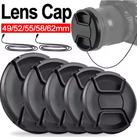 For SONY Alpha 7S IV A99 A7S A7R2 A500 A300 A57 A65 Camera Lens Cap Protective Cover Center Pinch Sn