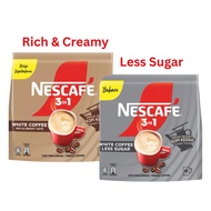 Nescafe 3 IN 1 White Coffee Rich & Creamy / Less Sugar