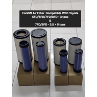 #1428 Forklift Air Filter Compatible With Toyota 5FD/6FD/7FD/8FD