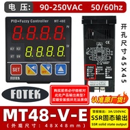 เครื่องควบคุมอุณหภูมิ fotek Yangming ผลิตจากไต้หวันเครื่องปรับอุณหภูมิ mt48/96/72/20-R-E MT48-VE re