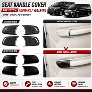 dac toyota alphard vellfire anh30 2015-2023 car seat handle frame garnish accessories agh30 ah30