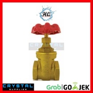 Rotating FAUCET STOP HQ 1/2" inch Brass Gate Valve Brass Water Tap
