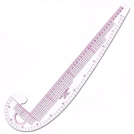 （NEW） Multi-function Plastic French Curve Sewing Ruler Easy Curve Ruler for Knitters