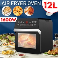 1600 W Microwave Oven Toaster Led Display 16 - In - 1 Air Frying Oven 240V 12 L