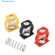 SEPTEMBER Bike Spring Hinge Clamp, C Buckle Easy Free Twist Folding Bike Hinge Clip Spring, Fixing H
