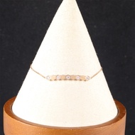 CHAUMET(尚美巴黎)  18K玫瑰金 蜂巢BEE MY LOVE 間鑽手鏈