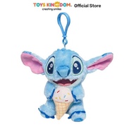 GANTUNGAN DISNEY 10 CM STITCH CRUISE ICE CREAM KEYCHAIN