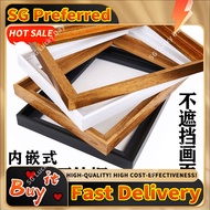 Free shipping Modern Simple Digital Canvas Frame Outer Frame Oil Painting Mounting L Large Customize