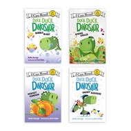 I Can Read My First Duck Duck Dinosaur 4 Books Set, Ages:4-6