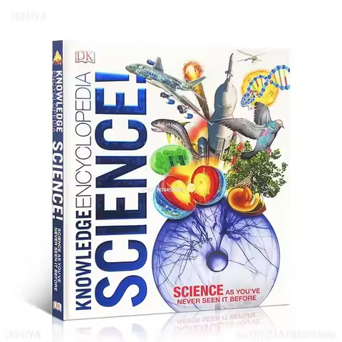 DK Knowledge Encyclopedia Complete Series of English Science and Natural World Children's Extracurri