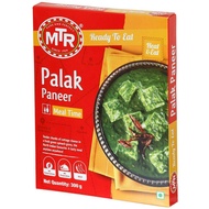 MTR Ready To Eat Palak Paneer 300g Heat &amp; Eat Spiced Spinach Gravy