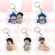 莎头CP组合王楚周边孙颖莎亚克力钥匙扣书包挂件行李箱可爱礼物Sha Tou CP Combination Wang Chu Surrounding Sun Ying Sha Yakbaiyao666.