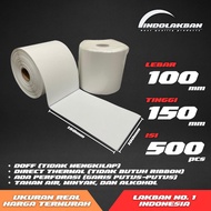 Per Roll - Label Thermal Sticker Roll 100x150 A6 - Contents 500pcs - Factory Price