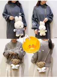 🇯🇵✈️日本OPAQUE.CLIP×miffy 限定系列 miffy小香風公仔袋 Boris畫家帽 miffy毛茸茸化妝袋 miffy毛毛頸巾 boris毛毛頸巾 miffy毛毛手提袋 miffy小物