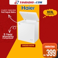 [NEW YEAR Promo] Haier 103L Chest Freezer  Peti Sejuk Beku 冷冻柜 HCF-136M