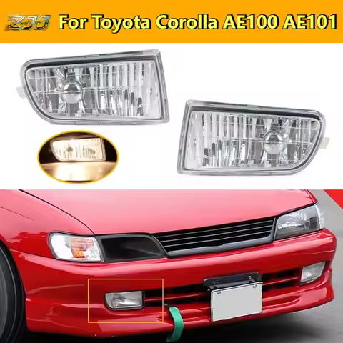 For Toyota Corolla AE100 AE101 Front Bumper Car Lights Fog Lamps Light LEDΒ Assembly