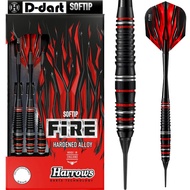 HARROWS SOFT TIP DARTS - 18G FIRE HIGH GRADE ALLOY DART SET ORIGINAL ELECTRONIC DART
