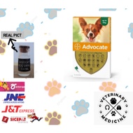 Advocate Dog Small Original SharePack Flea Treatment for Small Dogs 1-4 Kg Dog Flea Drops 0.4ml