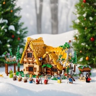 ︎In stock Disney Series 43242 Snow White Seven Dwarfs House in the Forest Puzzle Blocks