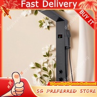 Nordic 304 stainless steel shower set shower screen back spray massage home set