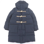 成色極佳 DESCENTE ALLTERRAIN GLOVERALL DX-G0186GL Mizusawa 羽絨牛角扣粗呢大衣，海軍藍，M碼，日本製造，正品，男士