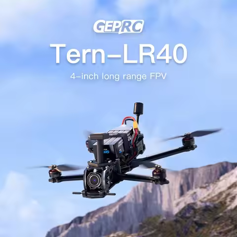 GEPRC Tern-LR40 Analog FPV Drone 4 Inch with GPS D-C-Type Structure/Caddx Ratel2 Camera/Compatible G