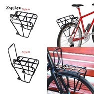 Zxpjkyu SiaBiced Bicycle Front Luggage Carrier, Bike Front Carrier Cargo Luggage Rack for Bicycle