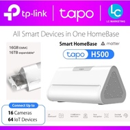 TP-Link Tapo H500 Smart HomeBase Hub 16GB Built-in Storage AI Detection Face Recognition Matter Supp