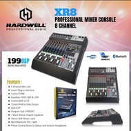 Hardwell AUDIO MIXER XR-8/XR8/XR 8 ORIGINAL MIXER 8channel