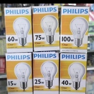 Philips Incandescent Lamp 15W 25W 40W 60W 75W 100W Chicken Bulb 15 25 40 60 75 100 Watt