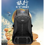Large Capacity Outdoor Mountaineering Bag Men's Backpack 70L 80L Backpack Travel Duffel Bag Travel B