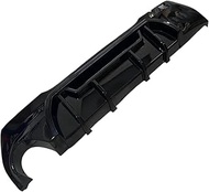 PUPUKM Gloss Black Compitition Style Car Rear Bumper Diffuser Compatible For Bmw 1 Series F40 118i 1
