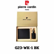 Pierre Cardin Gift set กิ๊ฟเซ็ทกระเป๋าธนบัตร+พวงกุญแจ รุ่น G23-WK-1 BK - Pierre Cardin, Lifestyle &amp; Fashion