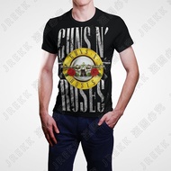 2023 New 3D Print Guns N Roses T Shirt Men Women Short Sleeve Tshirt Fashion Summer Streetwear Tops
