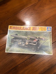 AMBULANCE JEEP 救護吉普車中古組裝模型