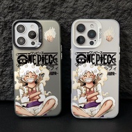 Monkey D. Luffy One Piece Nika Form Casing for Apple iPhone 17 Air 16 16e 15 14 13 12 Mini 11 Pro Ma