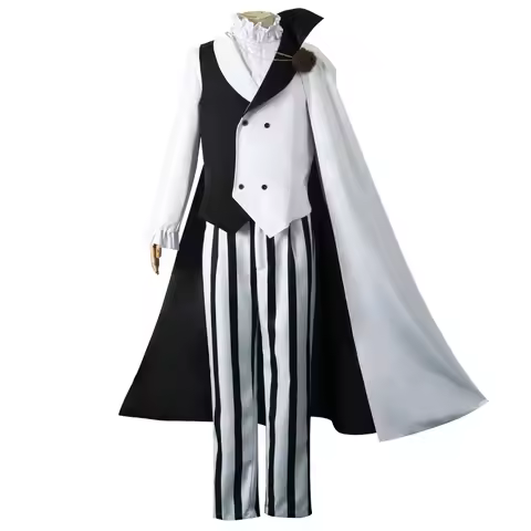 Nikolai Gogol Cosplay Cape Outfit Bungo Stray Season Costume Full Suit Premium Ideal for Graduation 