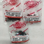 ◧ ✙✷ ♨ ▊ ♧ Screw body full set cover set skru honda wave100r wave 100r w100r