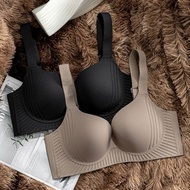 34-42BCD Large Size Deep V Seamless Sexy Underwear Three-Dimensional Comfortable Frameless Push-Up B