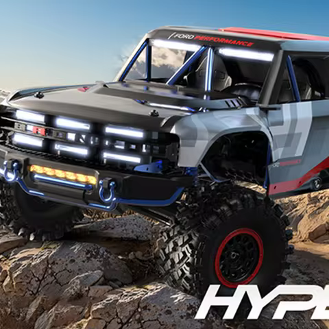 MJx H8p 1:8 Scale 4WD High-Speed Remote Control Desert Truck Short Course Off-Road RC Drift Racing C