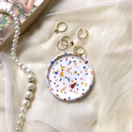 The Terrazzo Tiles Handmade Air Dry Clay Tray Trinket Dish Coaster Home Decor Jewellery Organizer